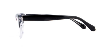 Women Vista Eyeglasses: Akide - Black - SpaceSMART Eye Clinic (Side View)